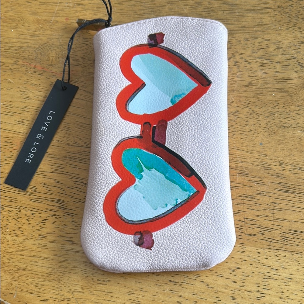 Love & Lore Heart Sunglasses Case
